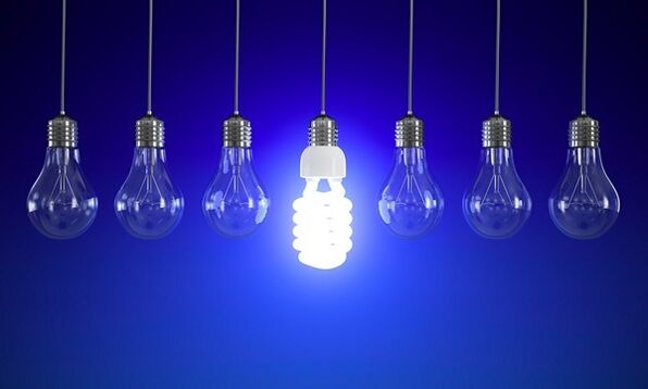 substituír as lámpadas incandescentes por LED permitiralle aforrar en iluminación
